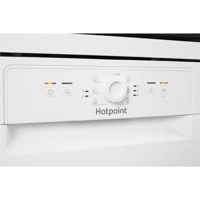 Hotpoint HSFE1B19 Aquarius Slimline 10 Place Freestanding Dishwasher - White - Atlantic Electrics - 39478014476511 