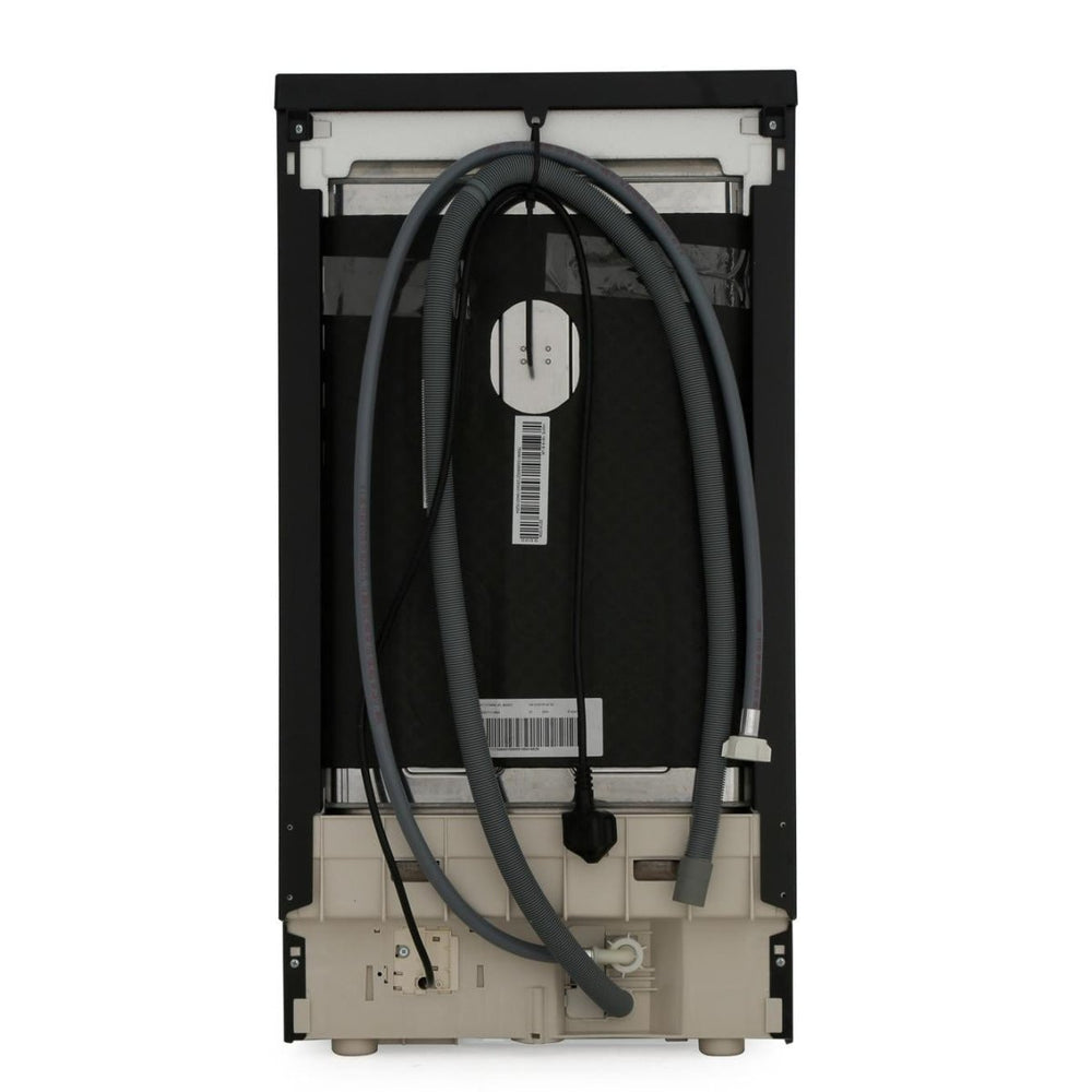 Hotpoint HSFE1B19B Aquarius Slimline 10 Place Freestanding Dishwasher - Black - Atlantic Electrics - 39478012051679 