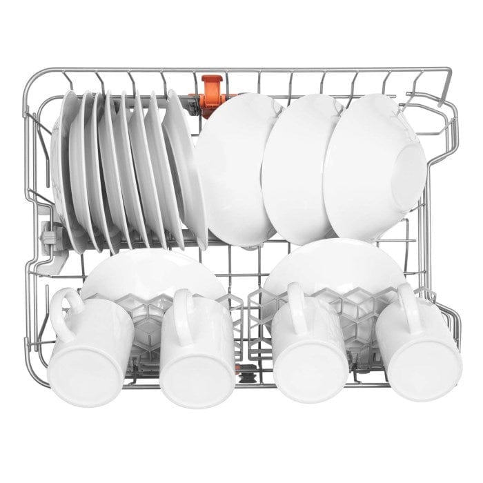 Hotpoint HSFE1B19S Aquarius Slimline 10 Place Freestanding Dishwasher - Silver | Atlantic Electrics