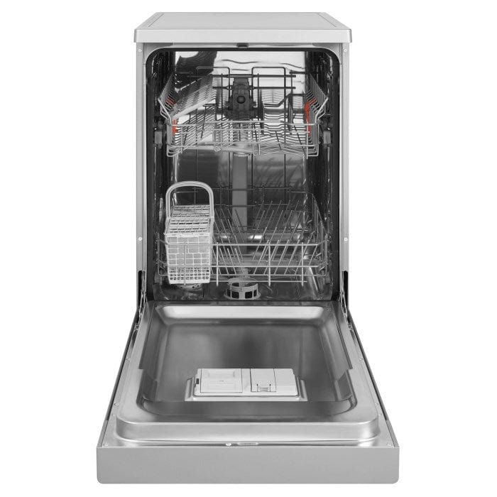 Hotpoint HSFE1B19S Aquarius Slimline 10 Place Freestanding Dishwasher - Silver | Atlantic Electrics