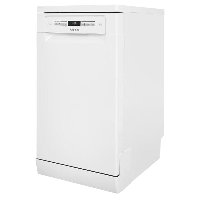 HOTPOINT HSFO3T223W 10 Place Slimline Freestanding Dishwasher - White | Atlantic Electrics - 39478013296863 