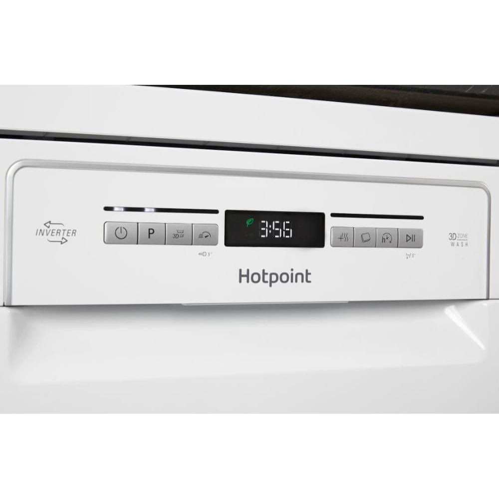 HOTPOINT HSFO3T223W 10 Place Slimline Freestanding Dishwasher - White | Atlantic Electrics - 39478013100255 