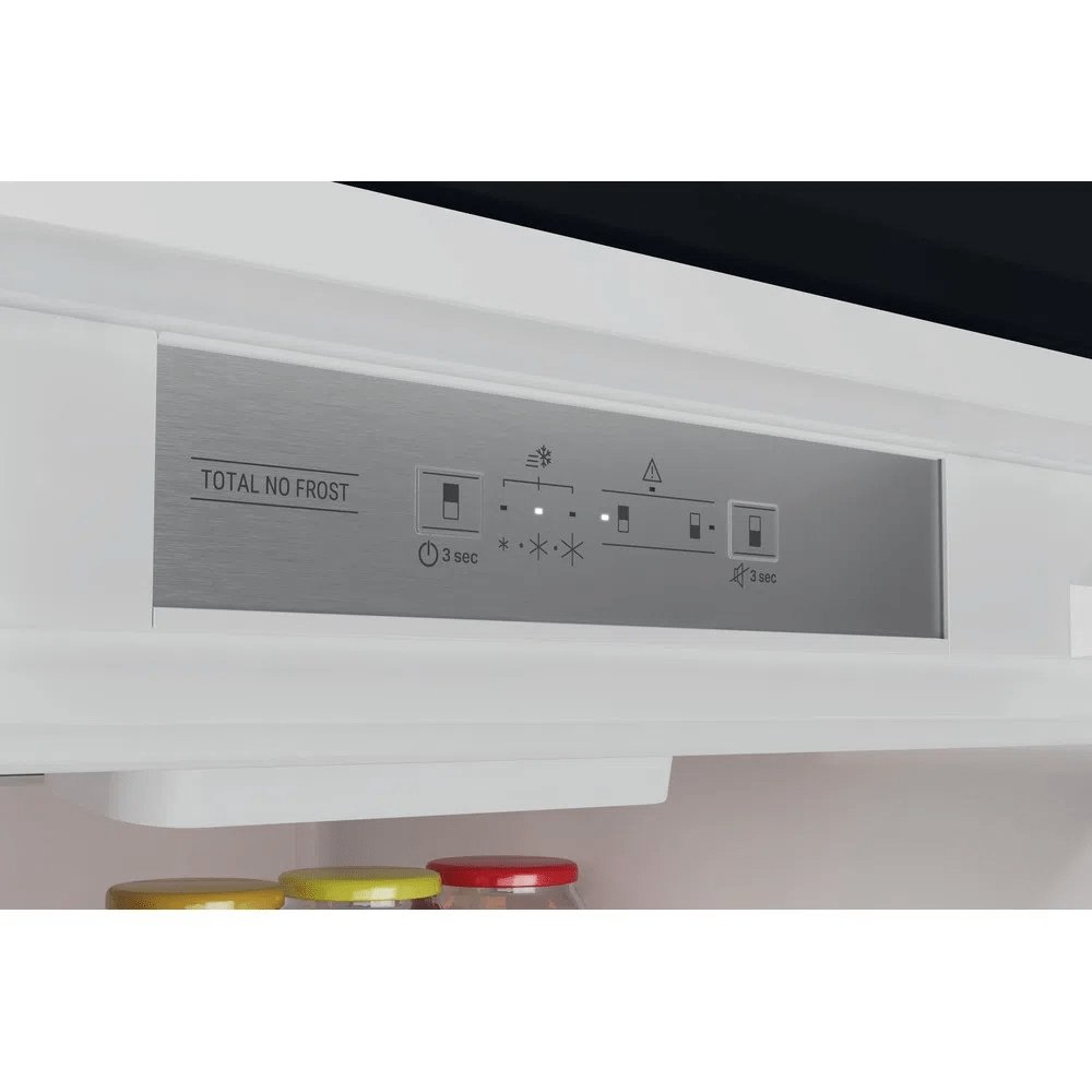 Hotpoint HTC18 T311 UK 250 Litre Integrated 70/30 Split Fridge Freezer, Frost Free - 54cm Wide | Atlantic Electrics - 39478017327327 