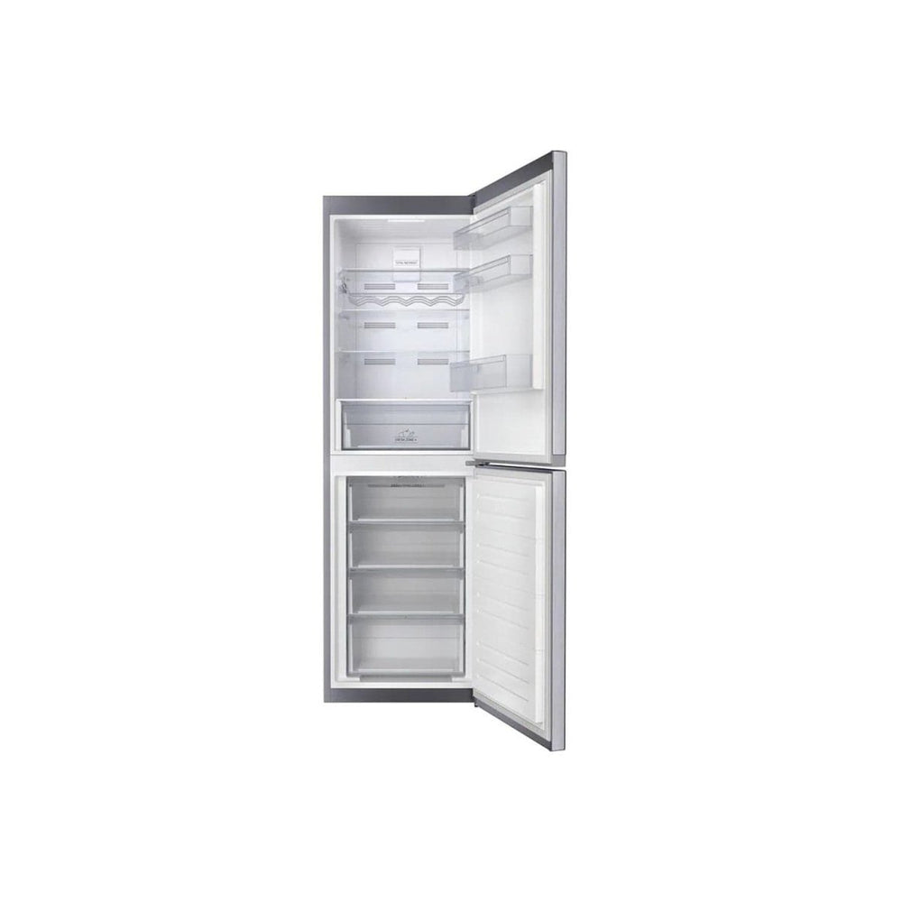 Hotpoint HTFC850TI1X1 322 Litre 50/50 Freestanding Total No Frost Fridge Freezer - Stainless Steel Look | Atlantic Electrics - 39478016835807 