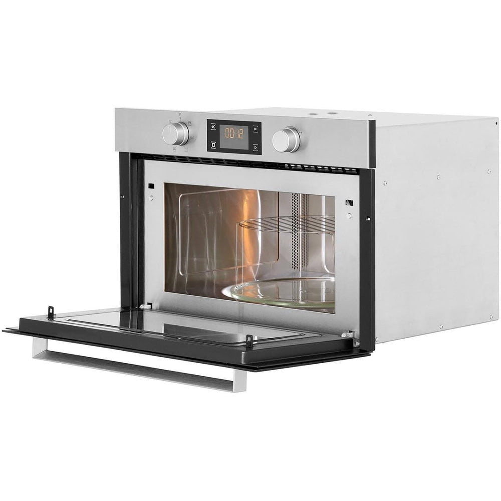 Hotpoint MD344IXH 31L Built-in Microwave Oven And Grill Stainless Steel | Atlantic Electrics - 39478019490015 