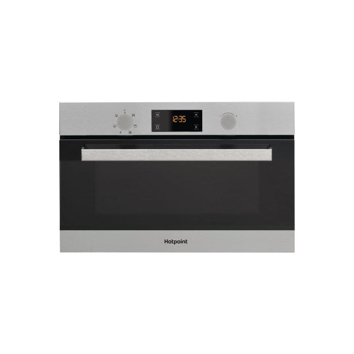 Hotpoint MD344IXH 31L Built-in Microwave Oven And Grill Stainless Steel - Atlantic Electrics - 39478019293407 