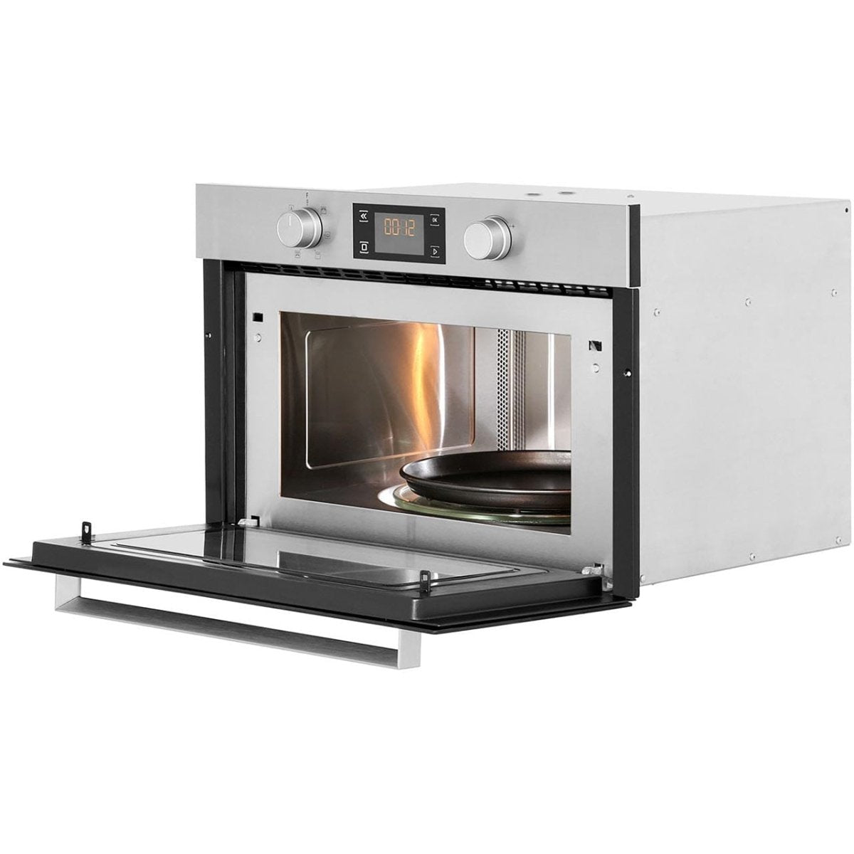 Hotpoint MD344IXH 31L Built-in Microwave Oven And Grill Stainless Steel | Atlantic Electrics