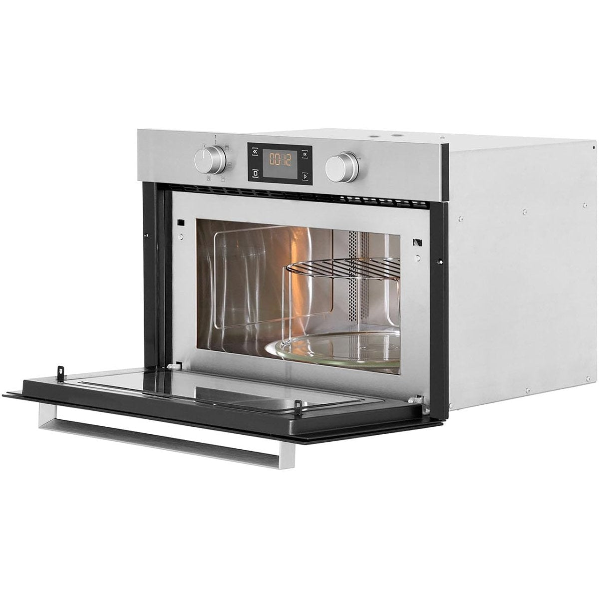 Hotpoint MD344IXH 31L Built-in Microwave Oven And Grill Stainless Steel | Atlantic Electrics