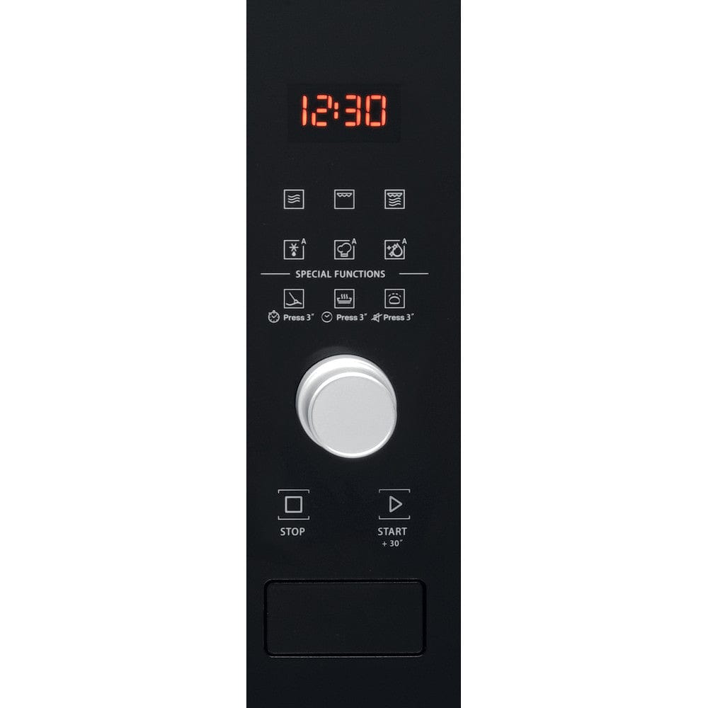 Hotpoint MF20GIXH Built In 20 Liter 800 Watt Microwave With Grill Stainless Steel Effect | Atlantic Electrics - 39478015230175 
