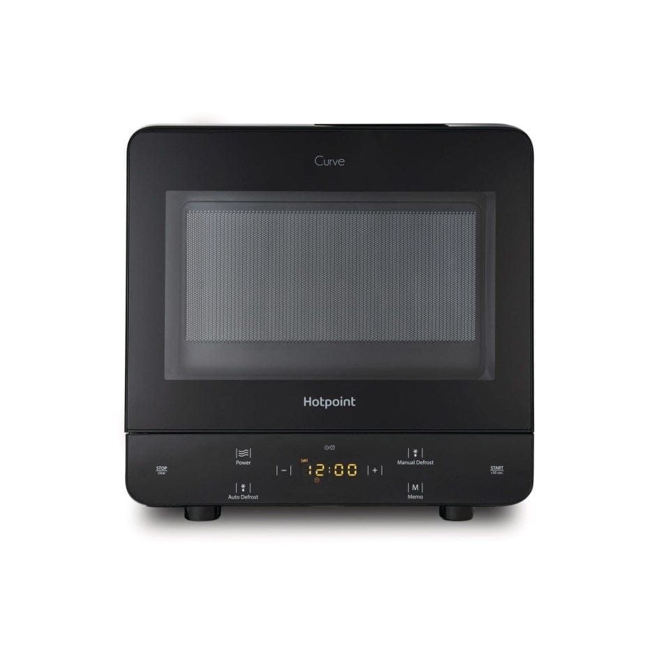 Hotpoint MWH1331B XtraSpace Curve 13L Digital Microwave Oven - Black | Atlantic Electrics - 39478018113759 