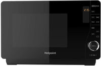 Thumbnail Hotpoint MWH2621MB Ultimate Collection 25L Flatbed Digital Microwave Oven - 39478020800735