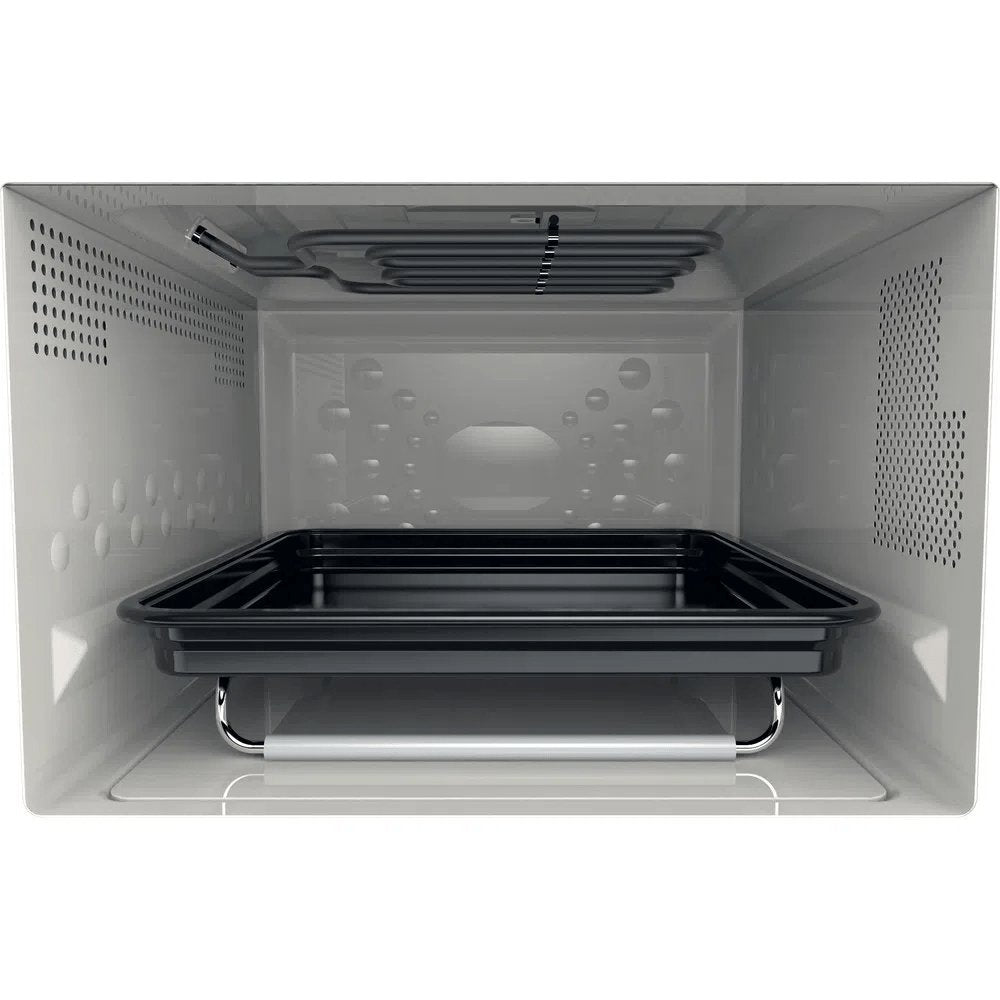Hotpoint MWH26321MB 25 Litre Freestanding Microwave with Grill, 49cm Wide - Black | Atlantic Electrics - 39478018474207 