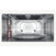 Thumbnail Hotpoint MWH338SX 33 Litre Freestanding Microwave, 49cm Wide - 39478020145375