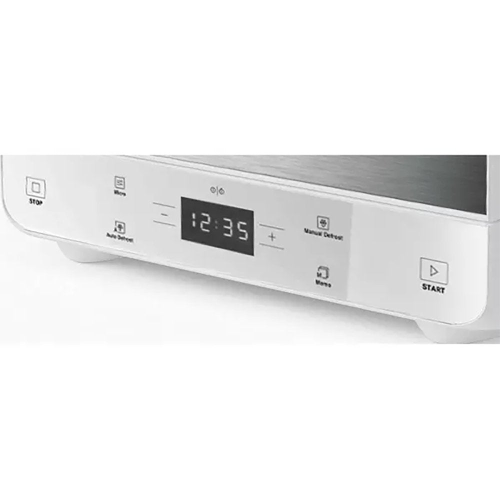 Hotpoint MWHC1331FW 13 Litre Curve Solo Microwave, 39.2cm Wide - White | Atlantic Electrics