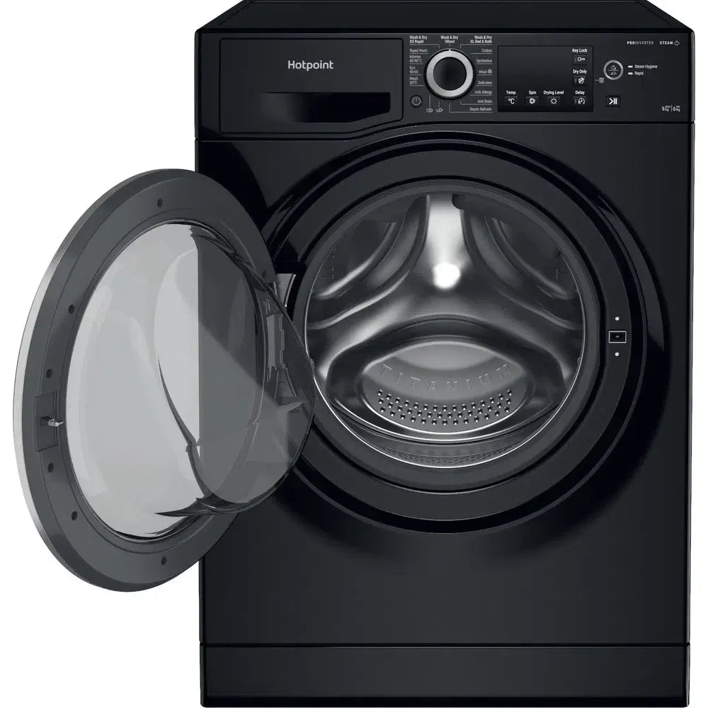 Hotpoint NDB9635BSUK 9 6KG Freestanding Washer Dryer 1400 rpm