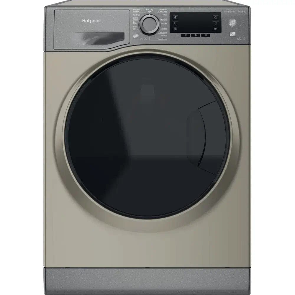 Hotpoint NDD10726GDA 10+7Kg ActiveCare Washer Dryer with 1400 Rpm, 59.5cm Wide - Graphite | Atlantic Electrics - 39478024175839 