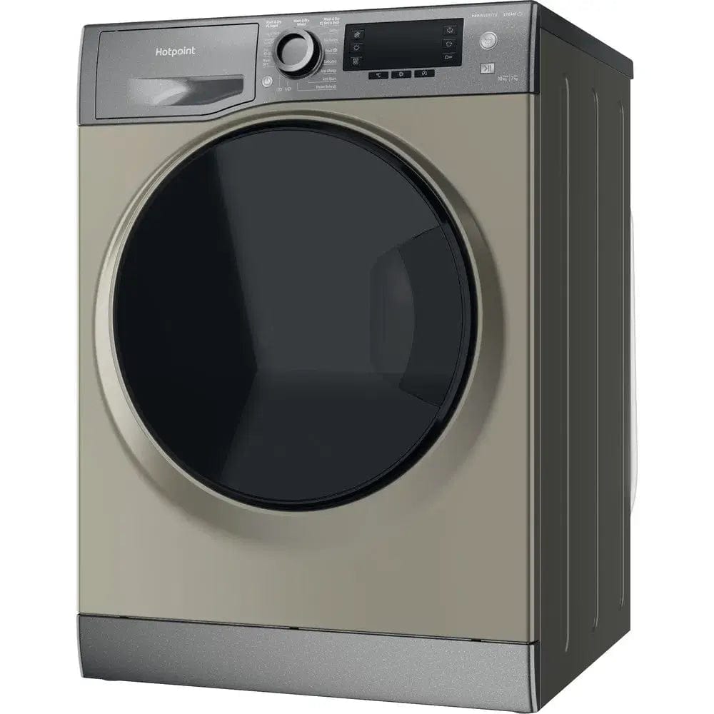 Hotpoint NDD10726GDA 10+7Kg ActiveCare Washer Dryer with 1400 Rpm, 59.5cm Wide - Graphite - Atlantic Electrics - 39478024274143 