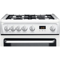 Thumbnail Hotpoint Newstyle HARG60P 60cm Wide Freestanding Double Gas Cooker - 39478022996191