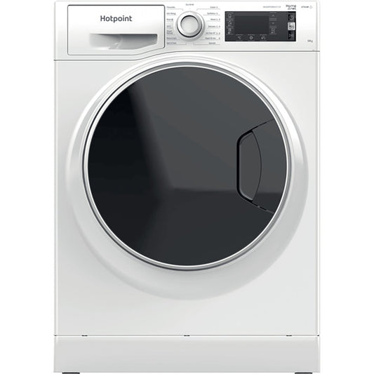 Hotpoint NLLCD1046WDAWUKN 10Kg 1400 rpm Freestanding Washing Machine, 59.5cm Wide - White | Atlantic Electrics