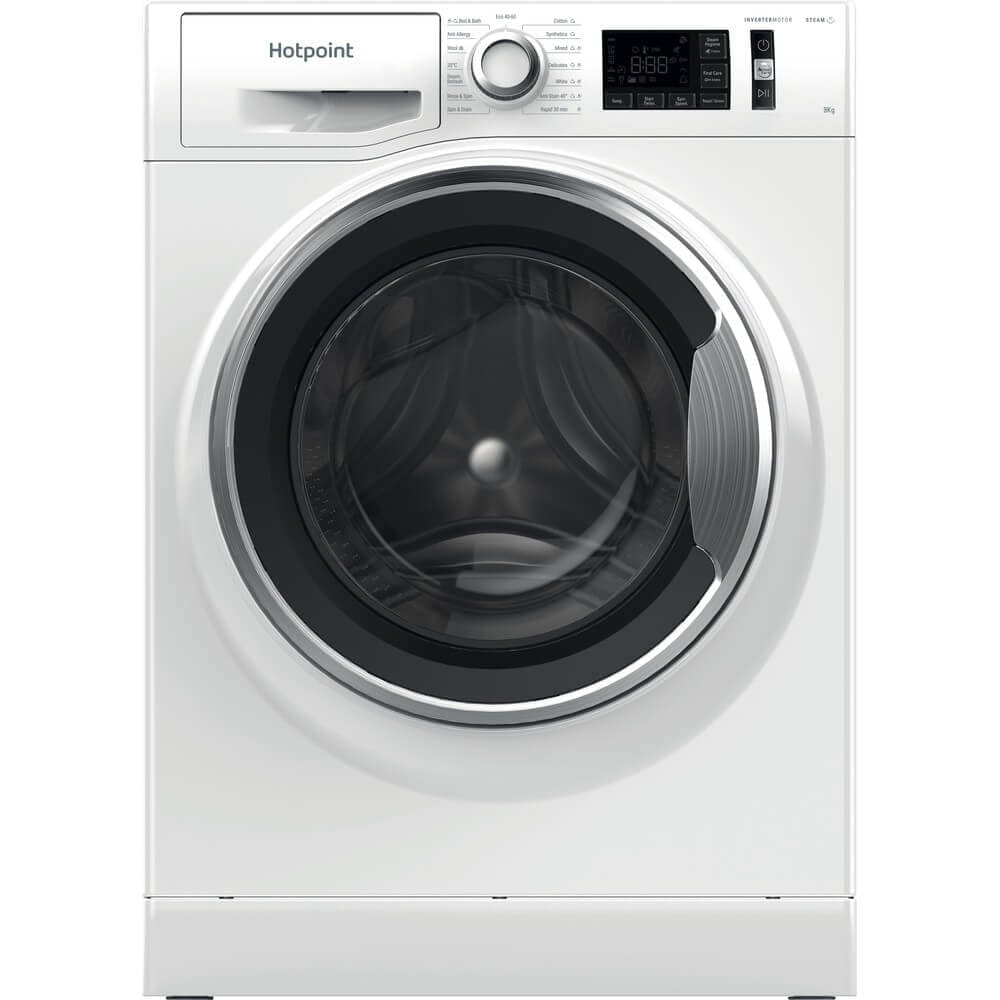 Hotpoint NM11945WCAUKN 9Kg Washing Machine with 1400 rpm White - Atlantic Electrics