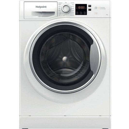 Hotpoint NSWE743UWSUKN 1400 Spin, 7kg Washing Machine - White | Atlantic Electrics