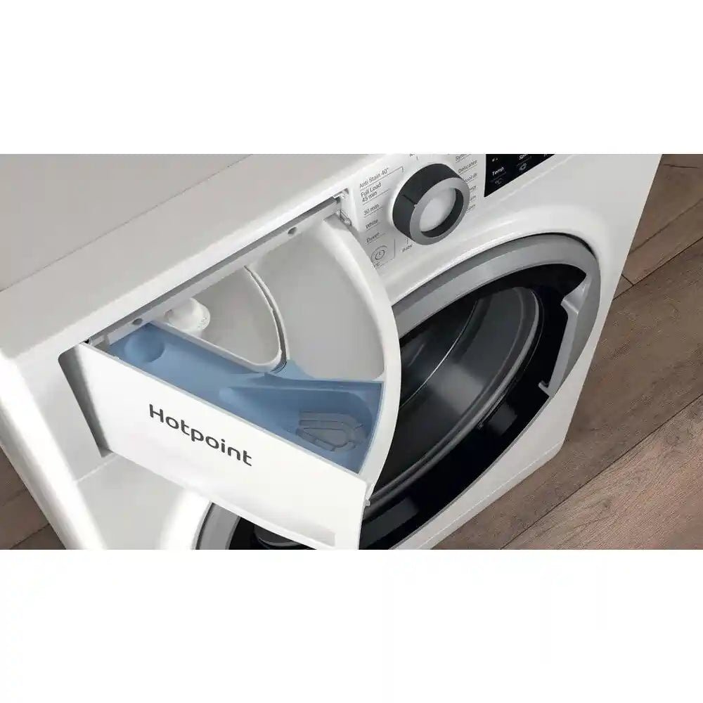 Hotpoint NSWE745CWSUK 7kg 1400 Spin Washing Machine - White - Atlantic Electrics - 40157509877983 