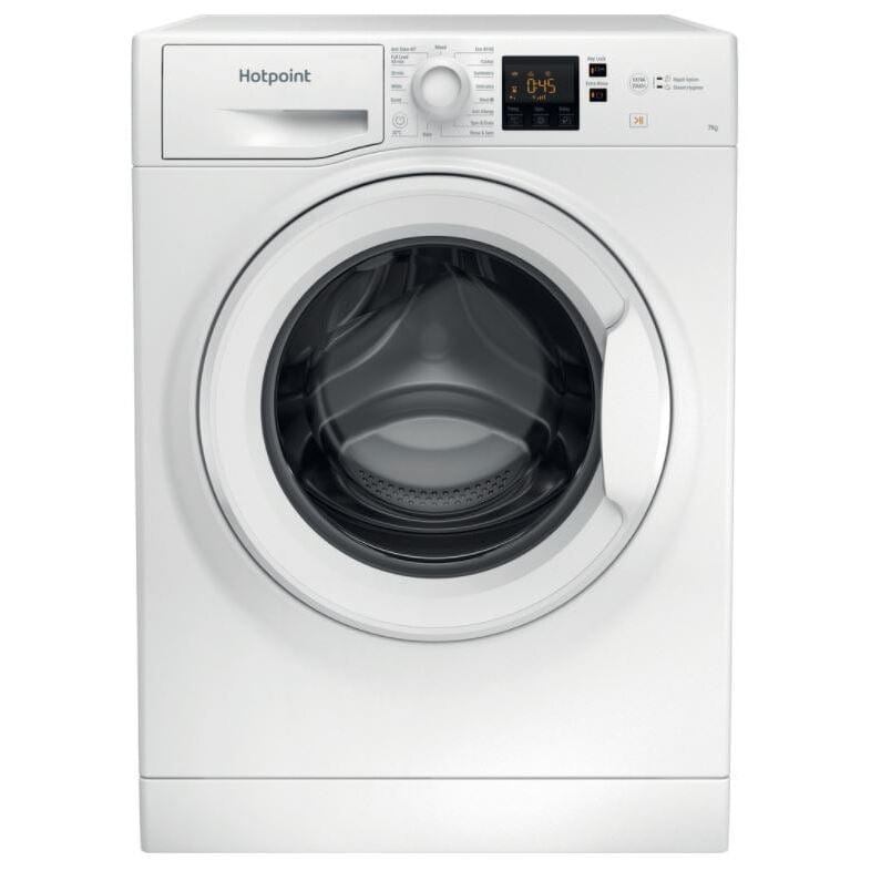 Hotpoint NSWF743UWUKN 7kg 1400rpm Washing Machine | Atlantic Electrics - 39478028665055 