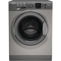 Thumbnail Hotpoint NSWM863CGG 8kg 1600rpm Freestanding Washing Machine - 39478030336223