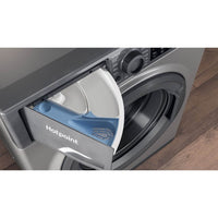 Thumbnail Hotpoint NSWM864CGGUKN 8kg 1600rpm Freestanding Washing Machine With SteamHygiene - 39478032400607