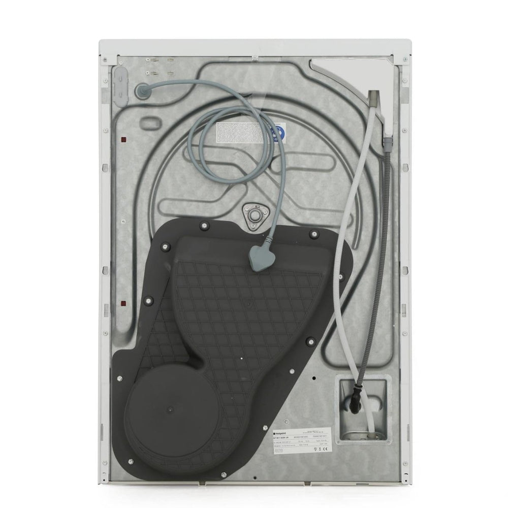Hotpoint NTM1192SK 9kg Heat Pump Condenser Tumble Dryer A++ Rated - White | Atlantic Electrics - 39478033383647 