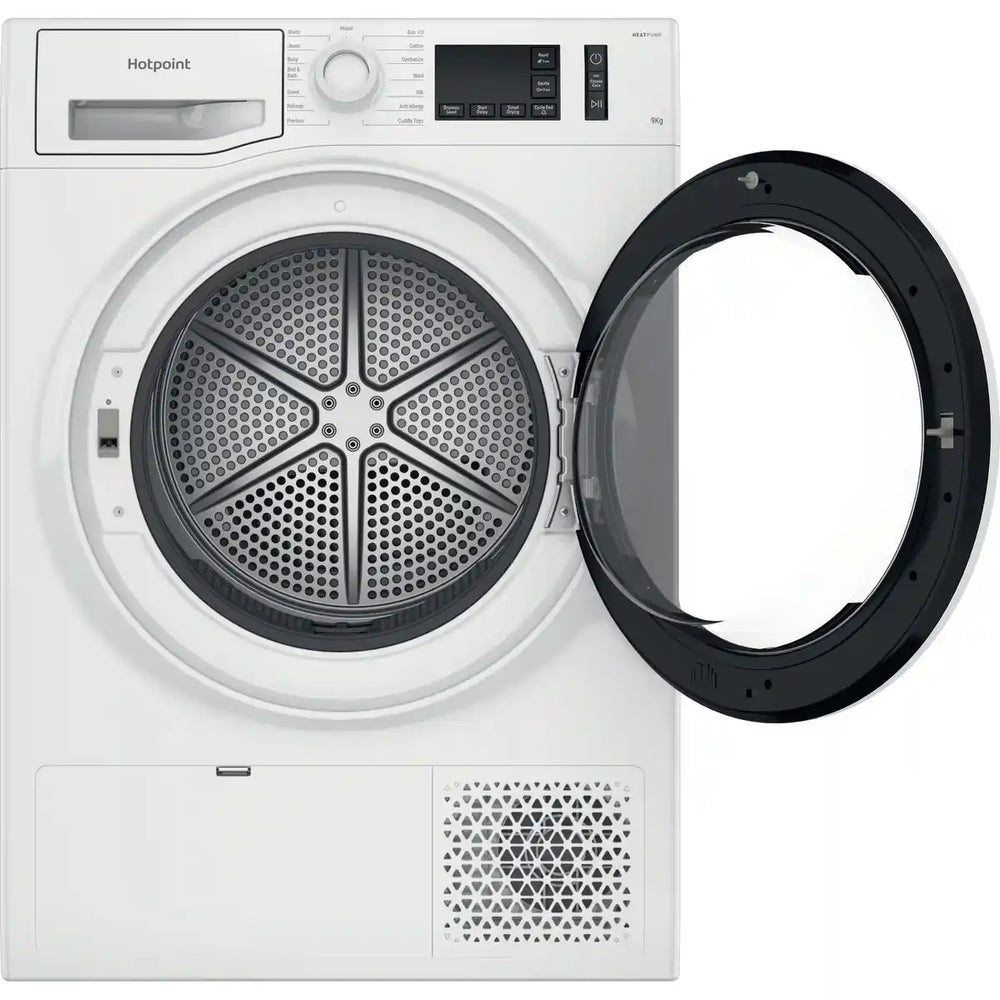 Hotpoint NTM1192UK 9kg Heat Pump Dryer - White | Atlantic Electrics - 40452177264863 