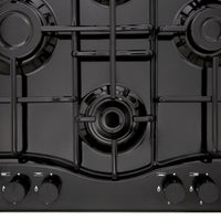 Thumbnail Hotpoint PCN642HBK 60cm Four Burner Gas Hob Black - 39478041936095