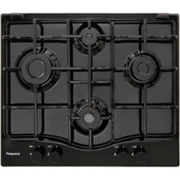 Thumbnail Hotpoint PCN642HBK 60cm Four Burner Gas Hob Black - 39478041805023