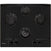 Thumbnail Hotpoint PCN642HBK 60cm Four Burner Gas Hob Black | Atlantic Electrics- 39478041870559