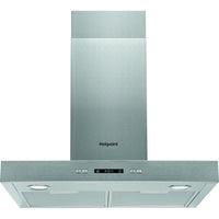 Thumbnail Hotpoint PHBS67FLLIX 60cm Shelf Style Chimney Cooker Hood Stainless Steel - 39478039150815