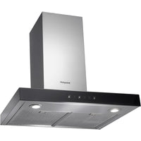Thumbnail HOTPOINT PHBS68FLTIX Box Design Touch Control 60cm Chimney Cooker Hood Stainless Steel | Atlantic Electrics- 39478045442271