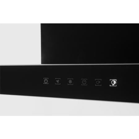Hotpoint PHBS98CLTDK Box Design Touch Control 60cm Chimney Cooker Hood Black | Atlantic Electrics