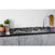 Thumbnail Hotpoint PHC961TSIXH 87cm Six Burner Gas Hob Stainless Steel With Cast Iron Pan Stands | Atlantic Electrics- 39478040166623