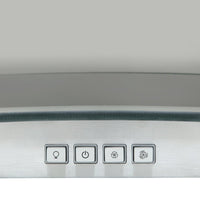 Thumbnail HOTPOINT PHGC64FLMX 60cm Cooker Hood With Curved Glass Canopy - 39478040953055