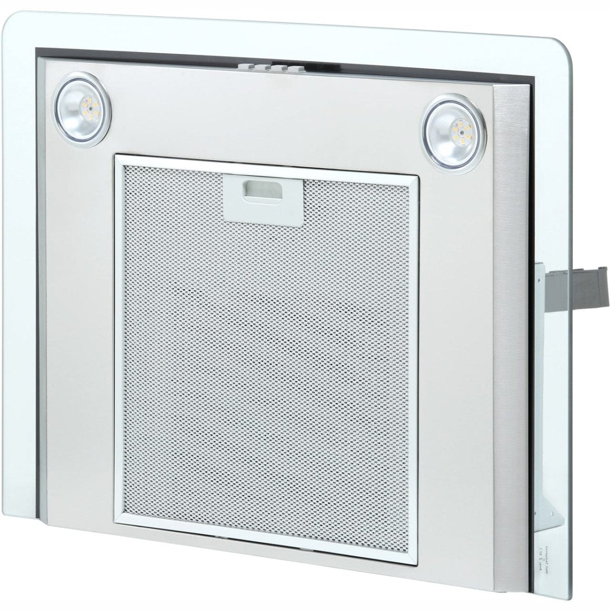 HOTPOINT PHGC64FLMX 60cm Cooker Hood With Curved Glass Canopy - Stainless Steel | Atlantic Electrics