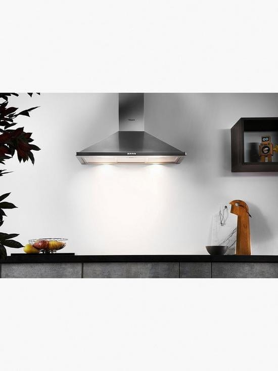 Hotpoint PHPN95FLMX 90cm Chimney Cooker Hood - Stainless Steel | Atlantic Electrics
