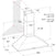 Thumbnail Hotpoint PHPN95FLMX1 Wall Mounted Cooker Hood, 89.8cm Wide - 39478040527071