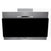 Thumbnail Hotpoint PHVP64FALK 60cm Angled Chimney Cooker Hood in Black | Atlantic Electrics- 39478043017439