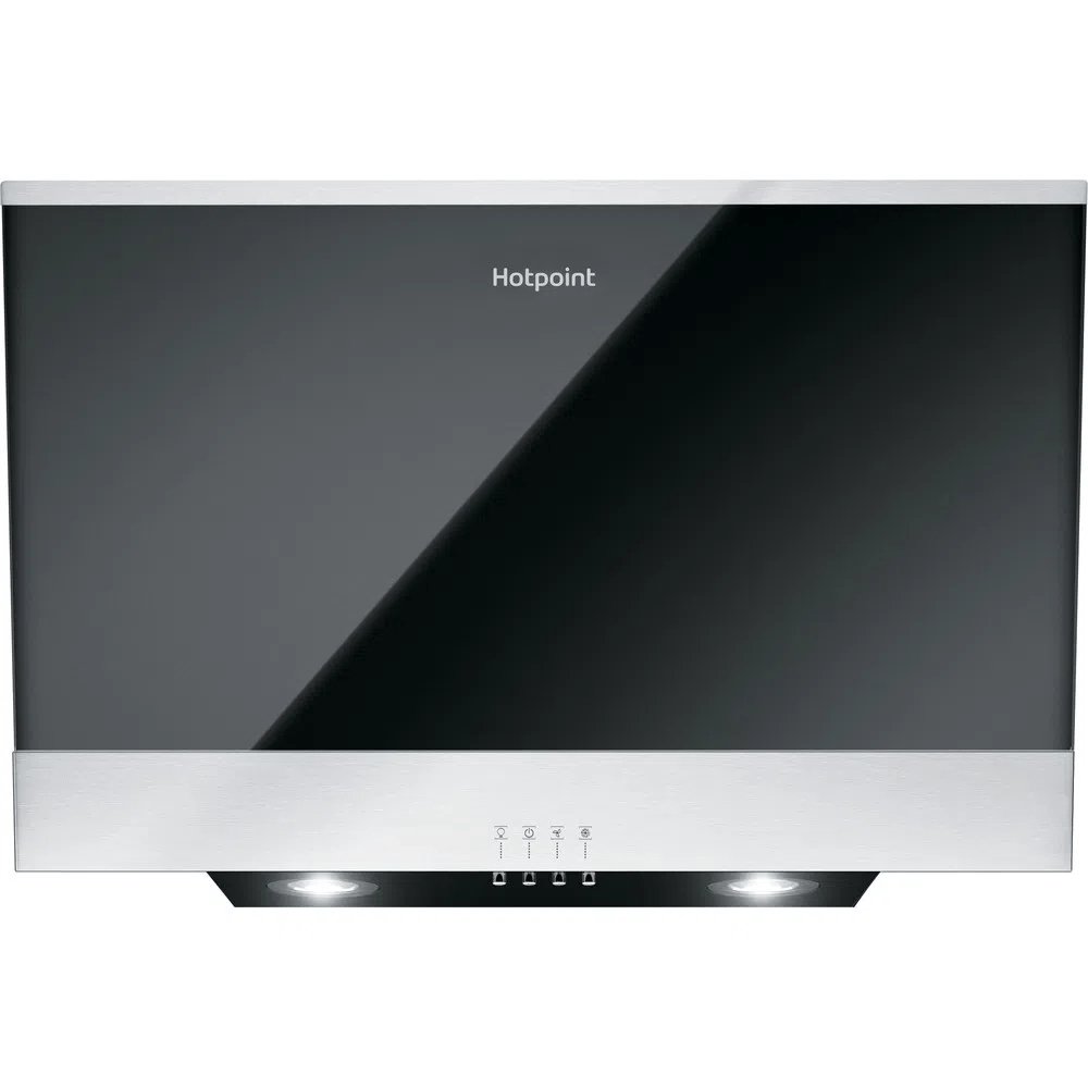 Buy Hotpoint PHVP66FLMK 60cm Wide Cooker Hood Black £155.85