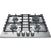 Thumbnail Hotpoint PPH60GDFIXUK Gas Hob, 4 Gas Burners, 59cm Wide - 39478042067167