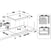 Thumbnail Hotpoint PPH60GDFIXUK Gas Hob, 4 Gas Burners, 59cm Wide - 39478042329311