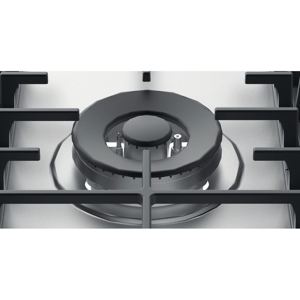 Hotpoint PPH75GDFIXUK 75cm 5 Burner Gas Hob in St-Steel | Atlantic Electrics - 39478043410655 