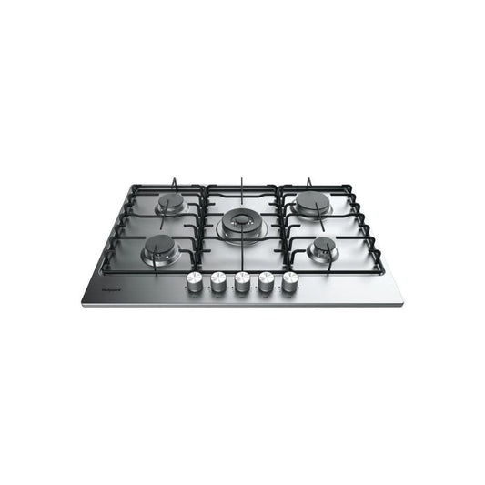 Hotpoint PPH75PDFIXUK 75cm Five Burner Gas Hob - Stainless Steel | Atlantic Electrics
