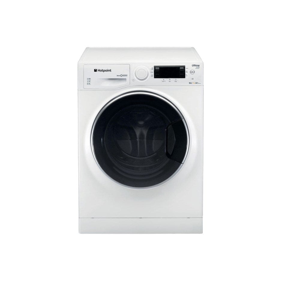 Hotpoint RD1076JD 10kg Wash 7kg Dry 1600rpm Freestanding Washer Dryer - White - Atlantic Electrics - 39478043476191 