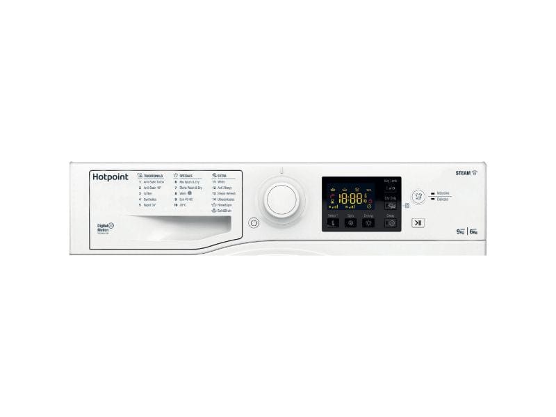 Hotpoint RDGE9643WUKN 9kg/6kg 1400 Spin Washer Dryer White | Atlantic Electrics - 39478045638879 